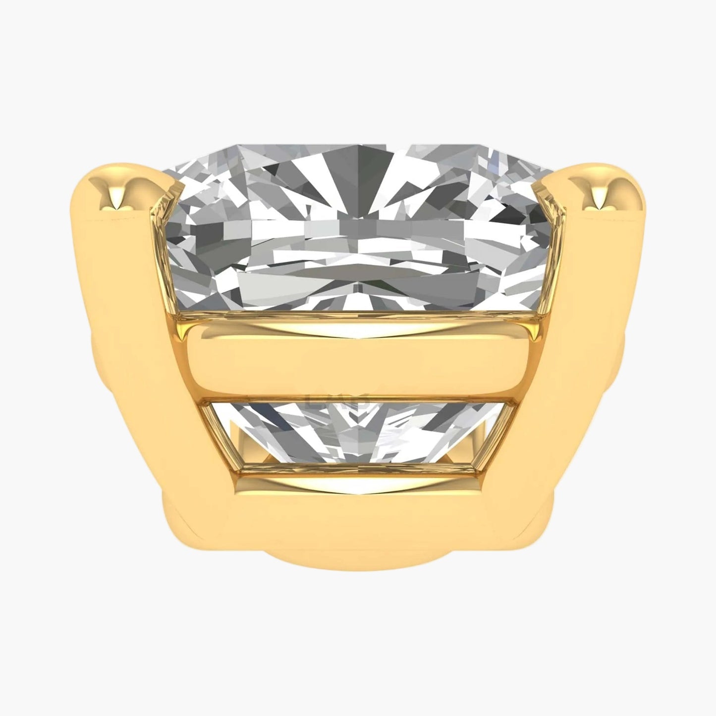 Classic Cushion Cut Diamond Solitaire Pendant