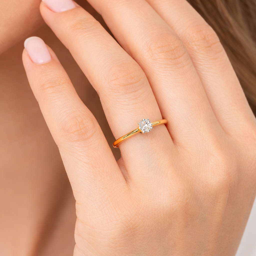 Pretty Love Diamond Ring