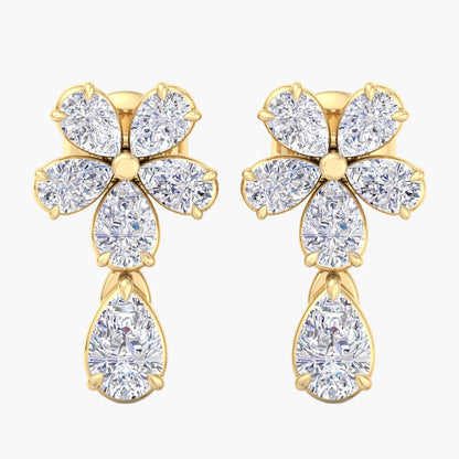 Bloomire Petala Diamond Earrings