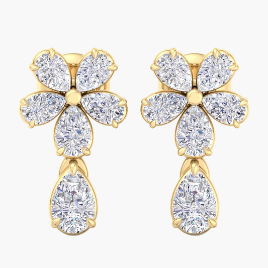 Bloomire Petala Diamond Earrings