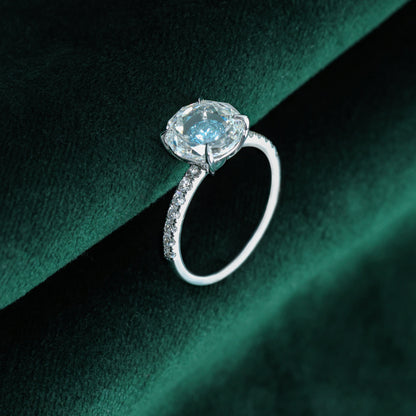 Brilliant Round-cut Diamond Ring