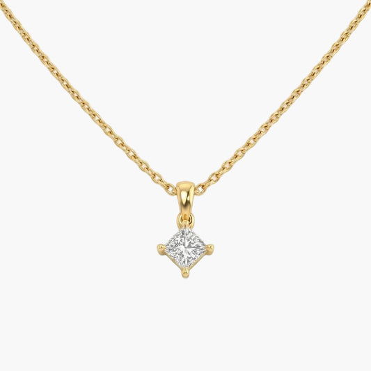 Marquise Floral Cluster Diamond Pendant