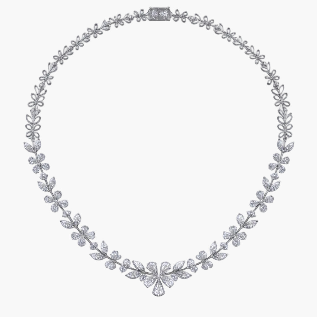 Blooming Meadow Diamond Necklace