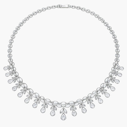Cascading Dewdrop Diamond Necklace