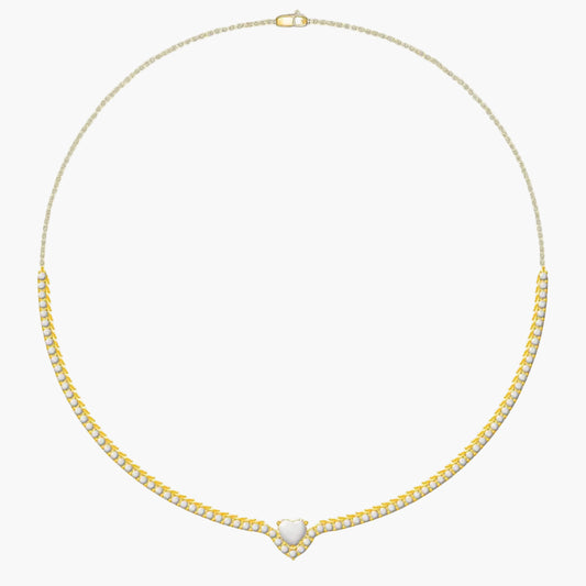 Heartfelt Diamond Necklace