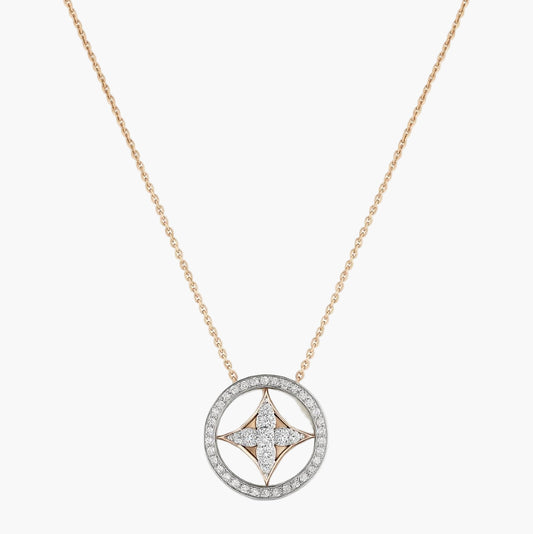 Starlight Diamond Pendant With Chain