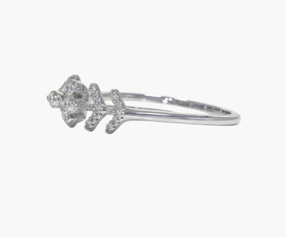Imperial Spade Diamond Ring