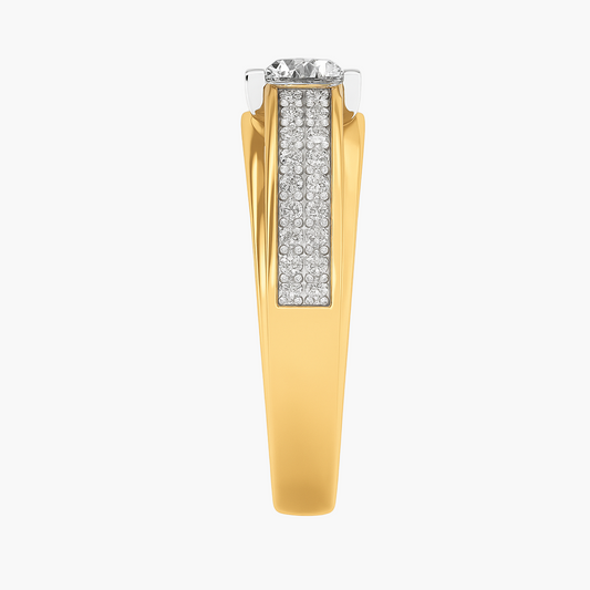 Enigma Sophisticated Diamond Men Ring