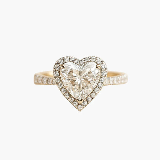 Solyn Heart Diamond Ring
