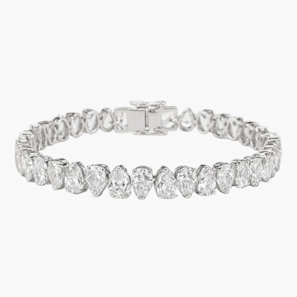 Lustre Azure Tennis Diamond Bracelet