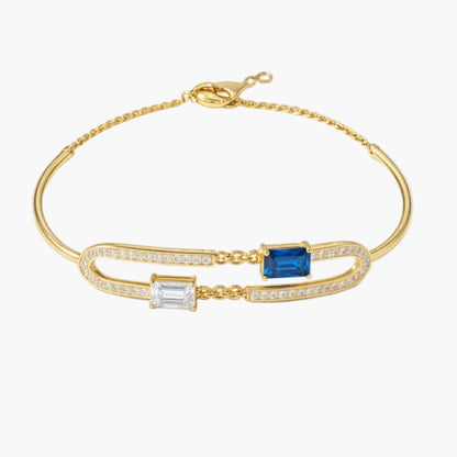 Ocean Embrace Diamond Bracelet