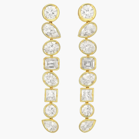 Pearline Grace Diamond Earrings