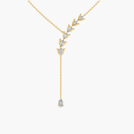 Lotus Eternelle Elegance Diamond Necklace