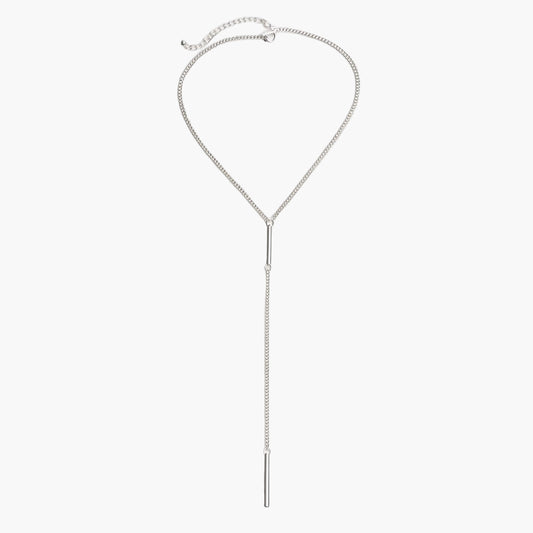 Stellar Edge Diamond Necklace