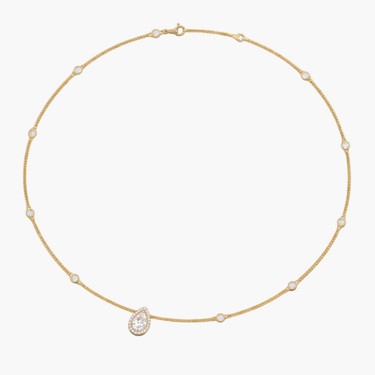 Dewdrop Harmony Diamond Necklace
