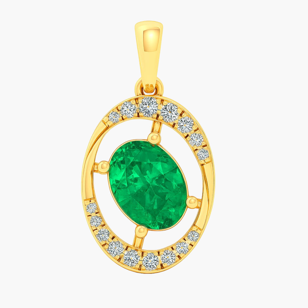Verdelight Diamond Pendant