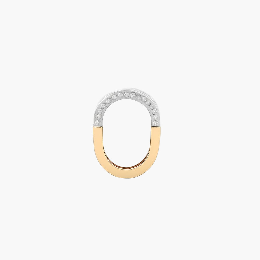 Key Round Shaped Diamond Pendant