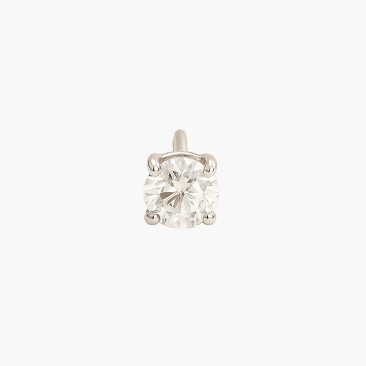 Round Diamond Men Studs