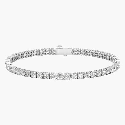 Classic Round Diamond Tennis Bracelet