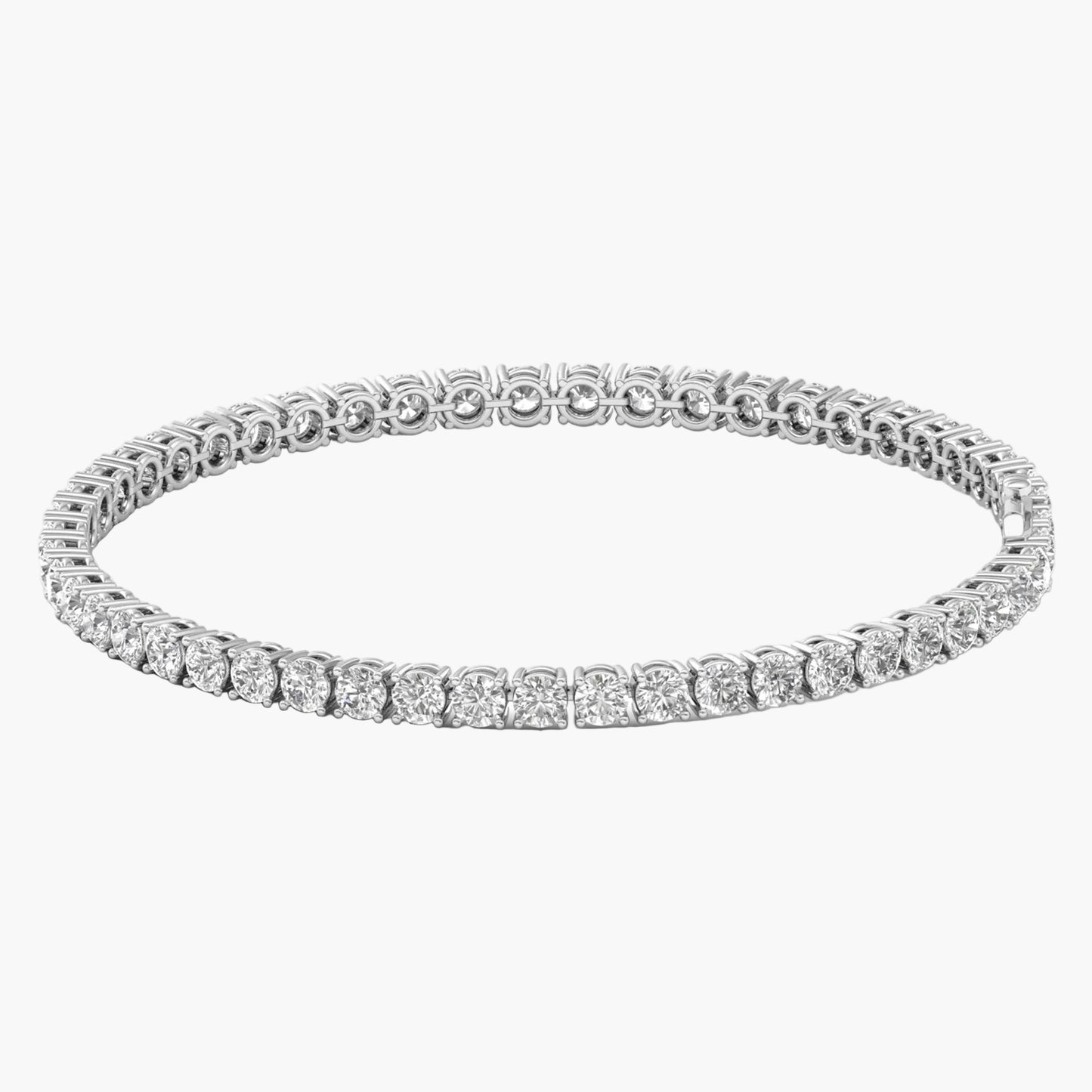 Classic Round Diamond Tennis Bracelet