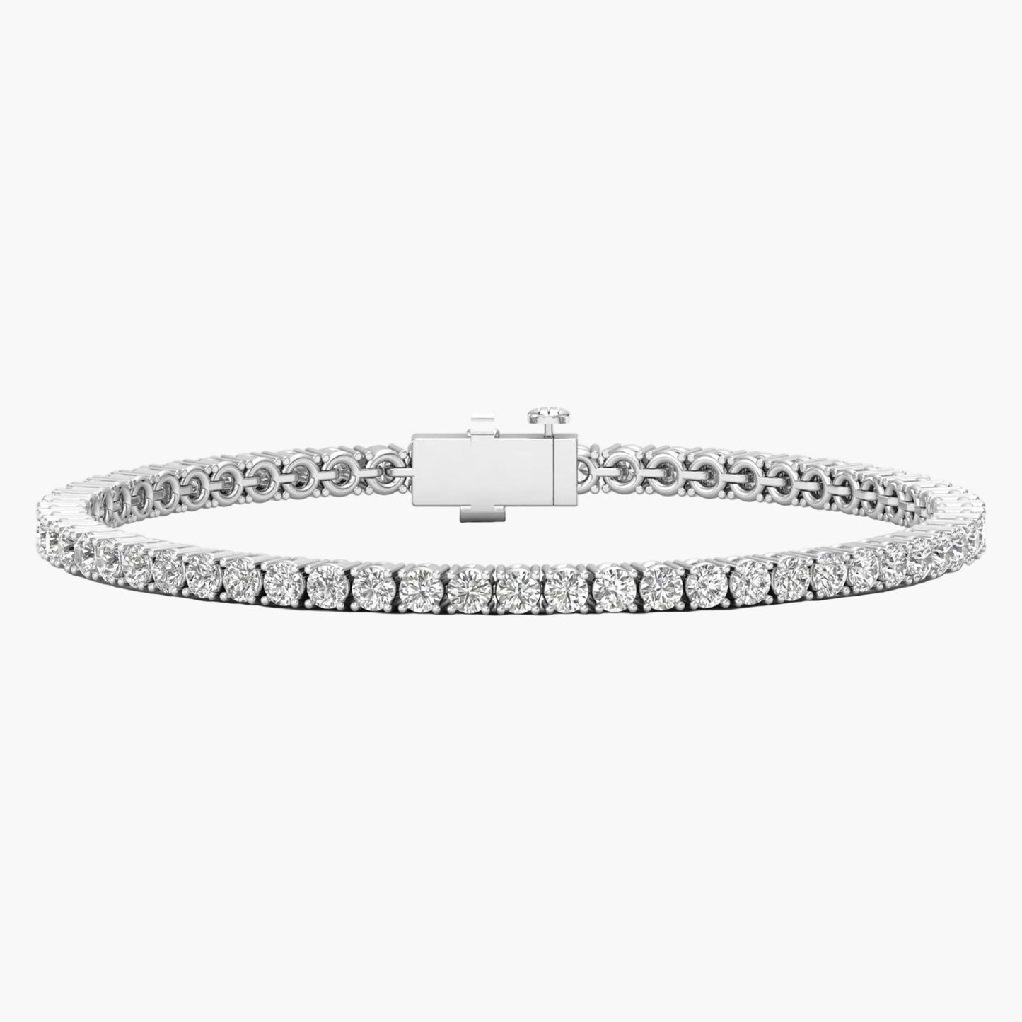 Classic Round Diamond Tennis Bracelet