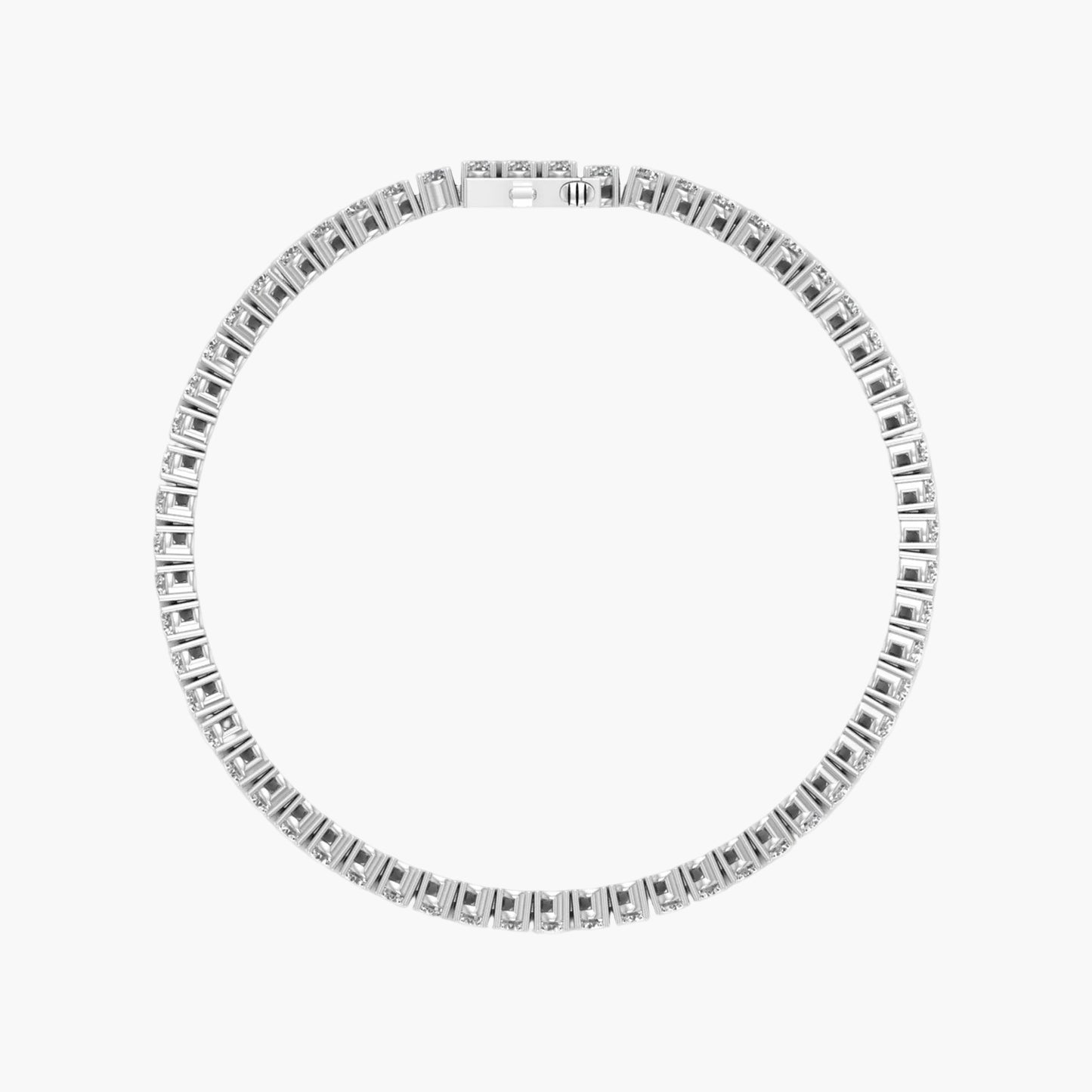 Classic Round Diamond Tennis Bracelet