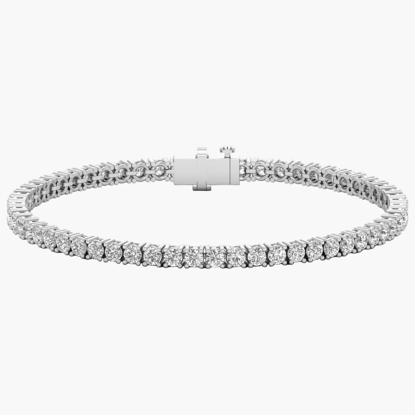Classic Round Diamond Tennis Bracelet
