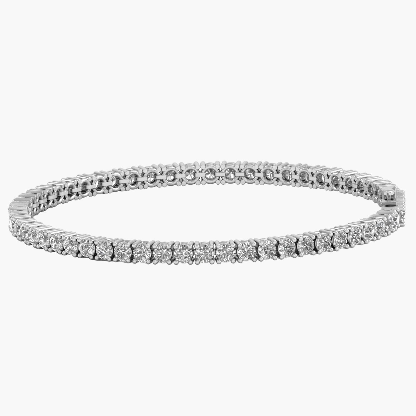 Classic Round Diamond Tennis Bracelet