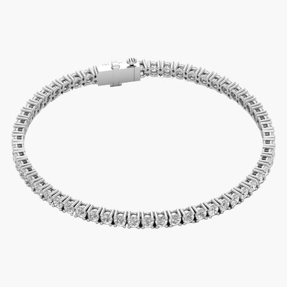Classic Round Diamond Tennis Bracelet