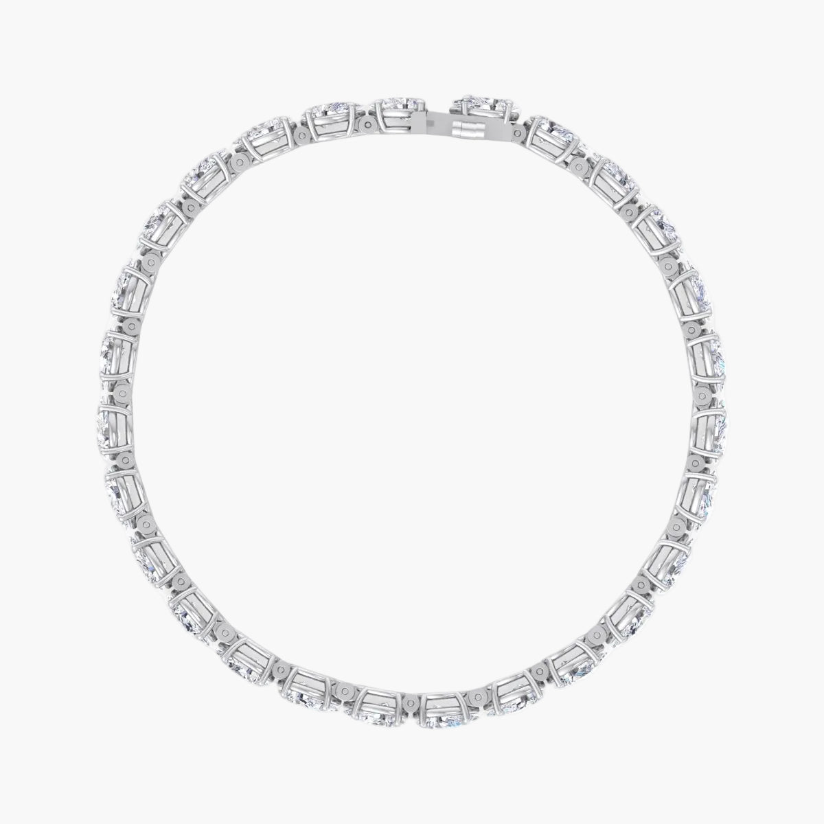Classic Round Diamond Tennis Bracelet
