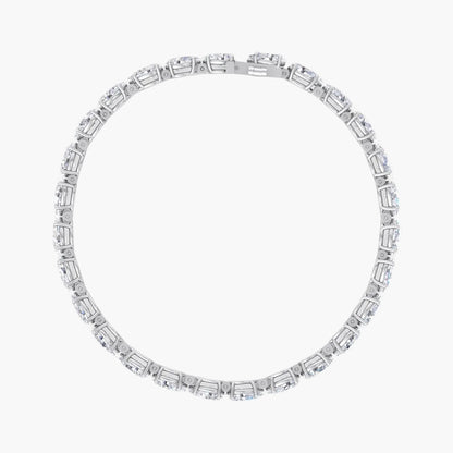 Classic Round Diamond Tennis Bracelet