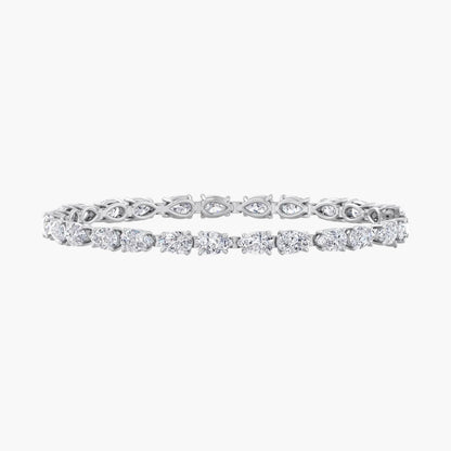 Classic Round Diamond Tennis Bracelet