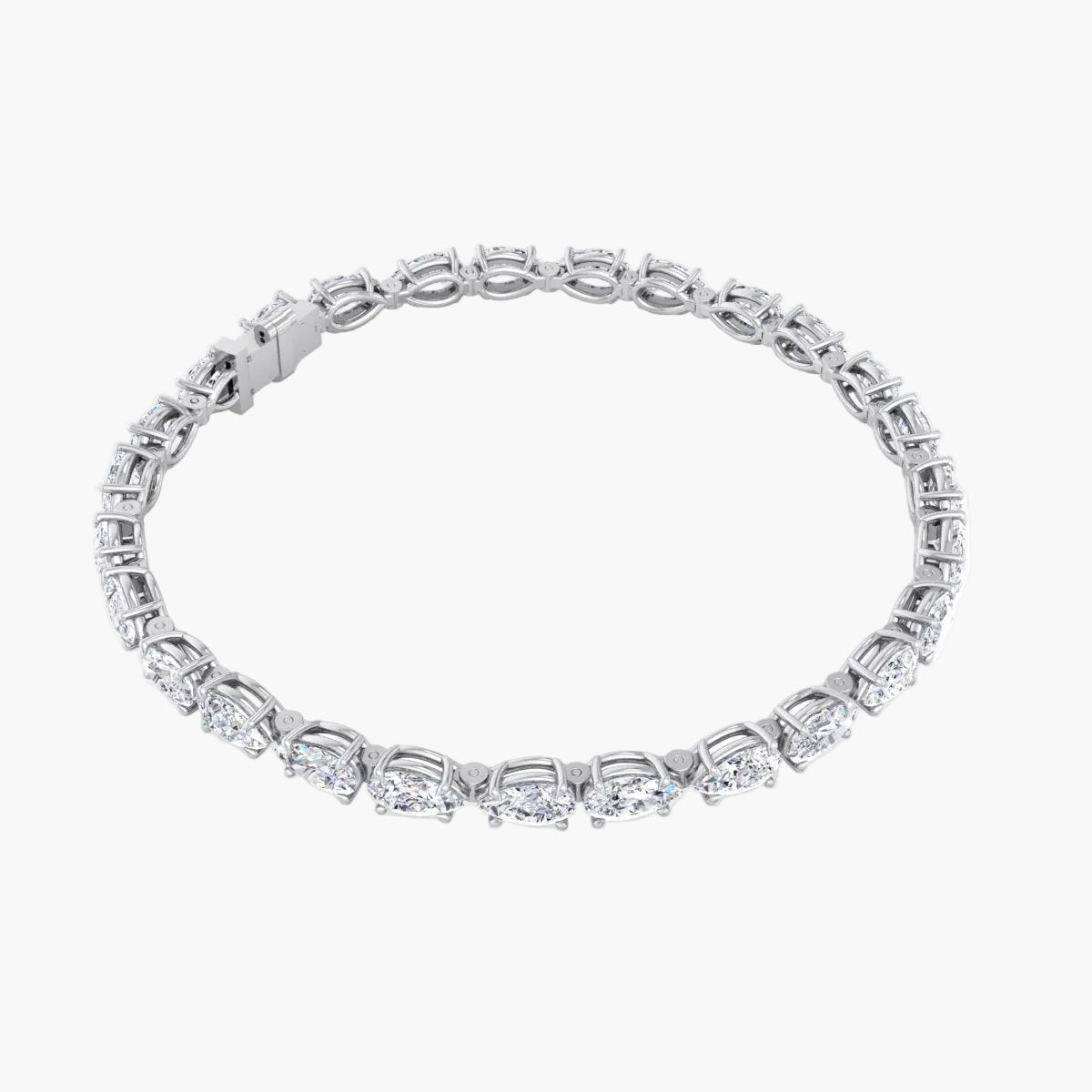 Classic Round Diamond Tennis Bracelet