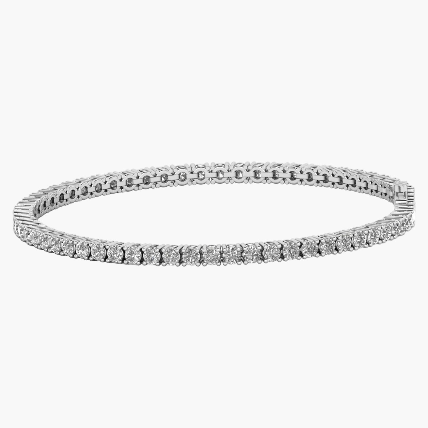 Classic Round Diamond Tennis Bracelet