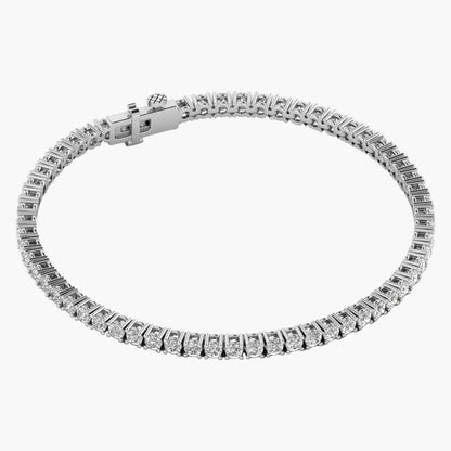 Classic Round Diamond Tennis Bracelet
