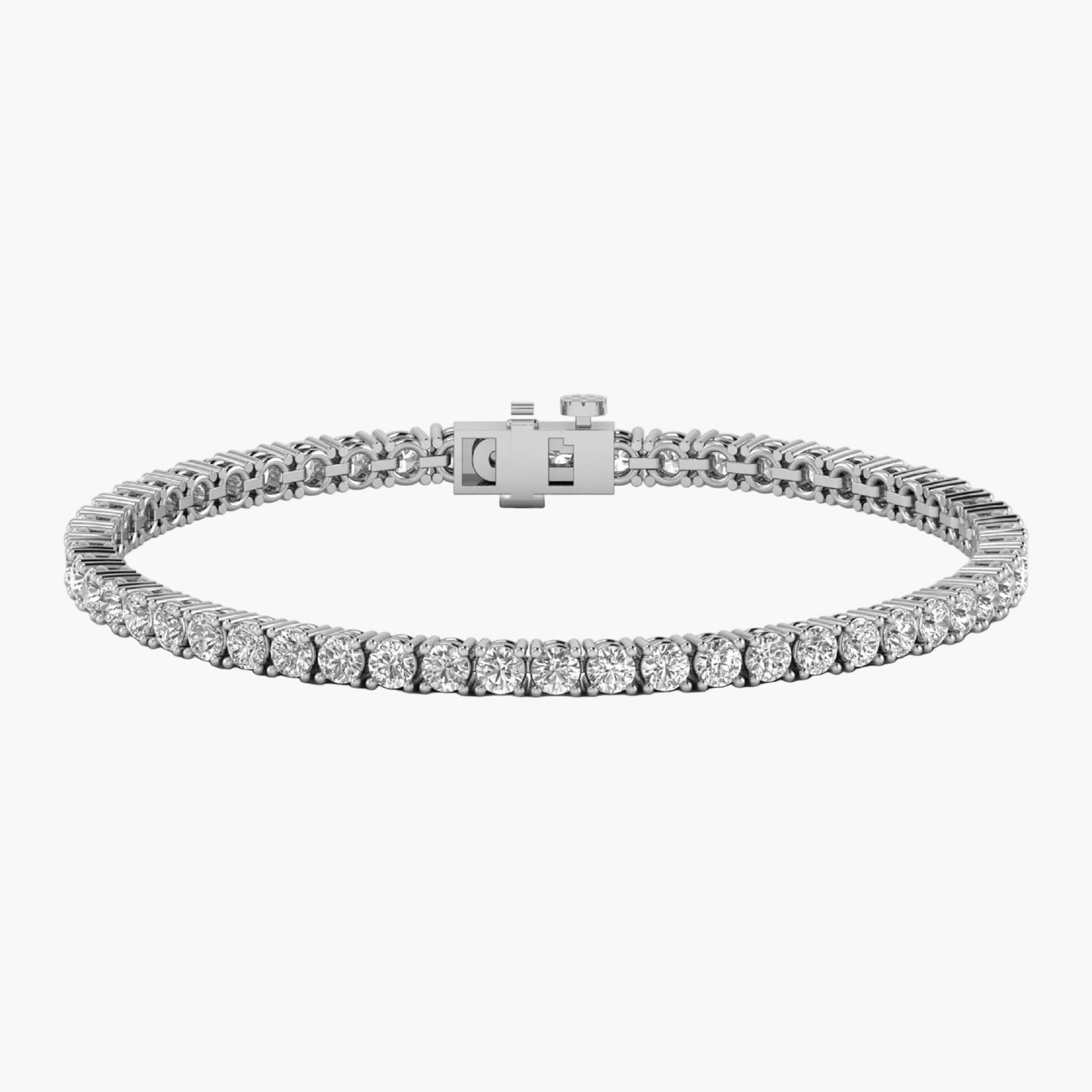Classic Round Diamond Tennis Bracelet