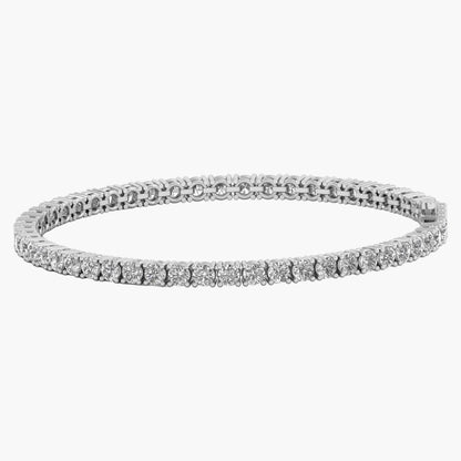 Classic Round Diamond Tennis Bracelet