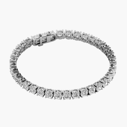 Diamond bracelet on a white background with 'Green Lab' branding.