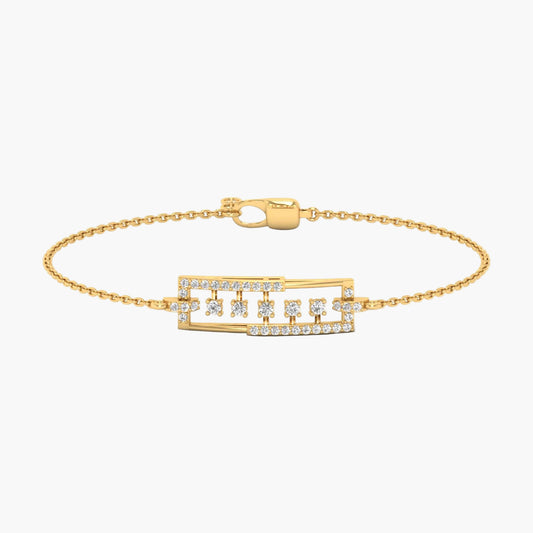 Demure Diamond Bracelet