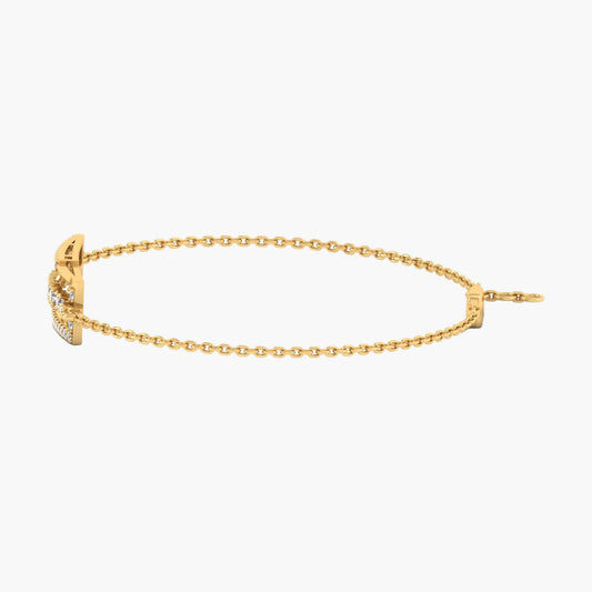 Demure Diamond Bracelet