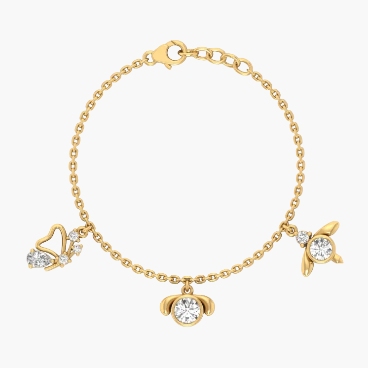Aurora Gleam Charm Bracelet