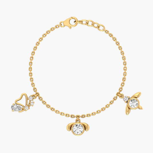 Aurora Gleam Charm Bracelet