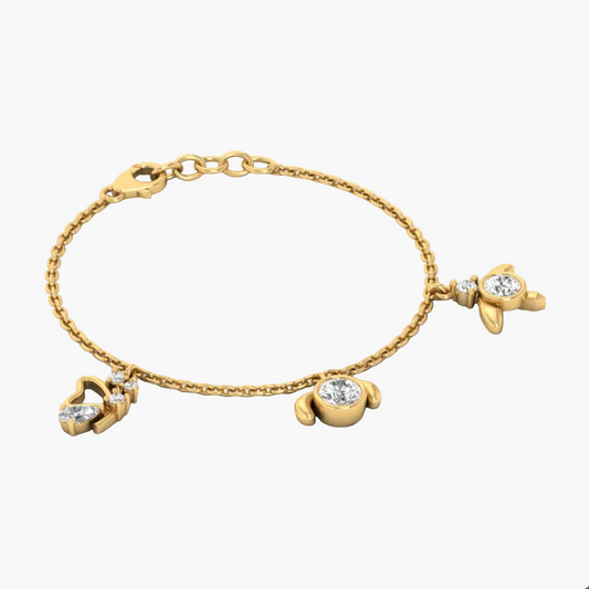 Aurora Gleam Charm Bracelet