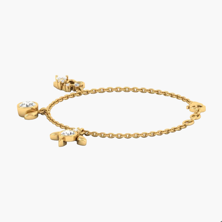 Aurora Gleam Charm Bracelet