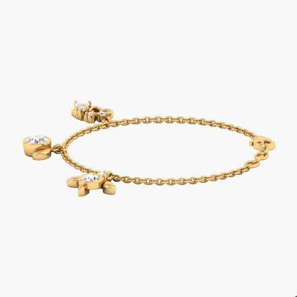 Aurora Gleam Charm Bracelet