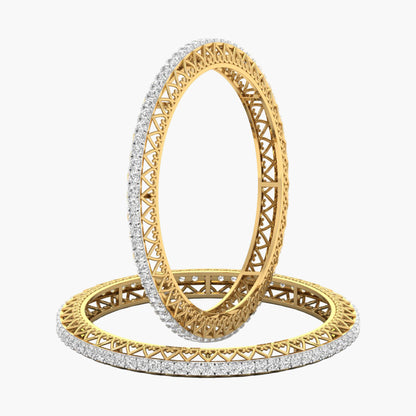 Chaincrest Diamond Bangles