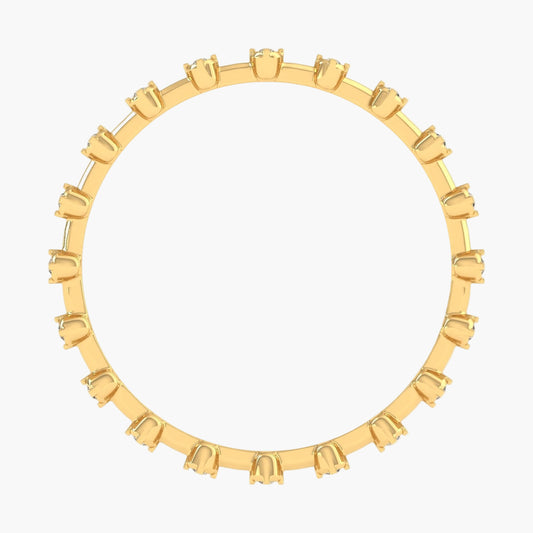 Timeless Sparkle Single Diamond Bangle