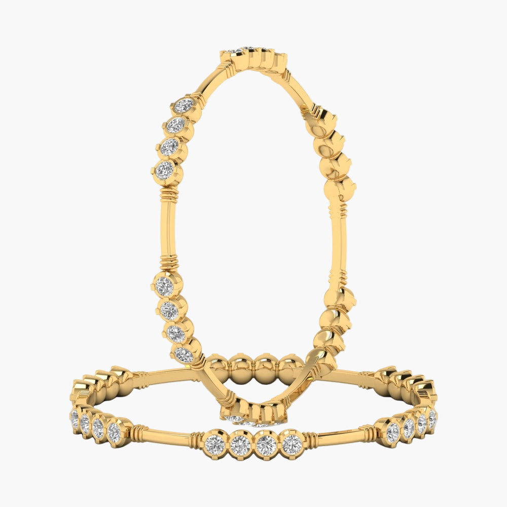 Serenova Statement Single Diamond Bangle