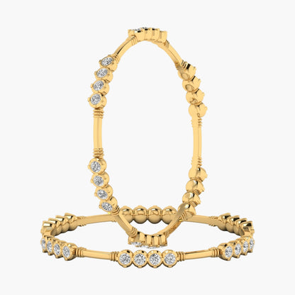 Serenova Statement Single Diamond Bangle