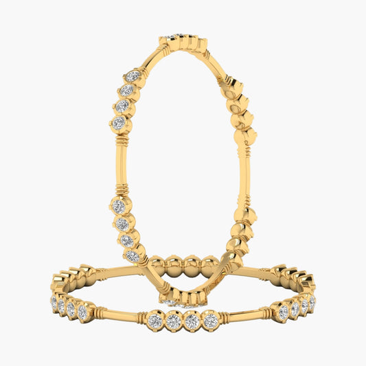 Serenova Statement Single Diamond Bangle